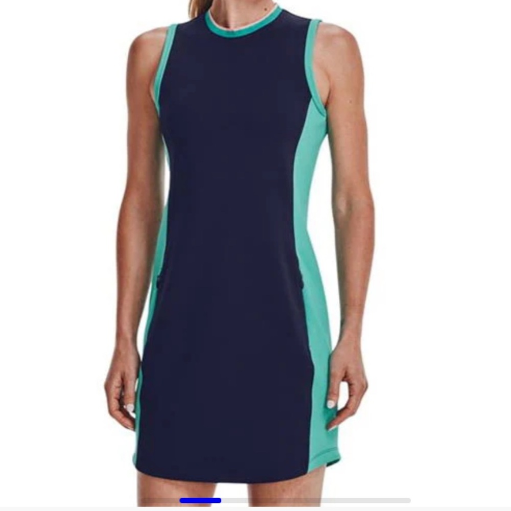 NWOT Women’s Under Armour Zinger Dress Blue/Green L
